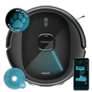 Conga 9590: Aspirador Robot Ultra Potente y Eficaz