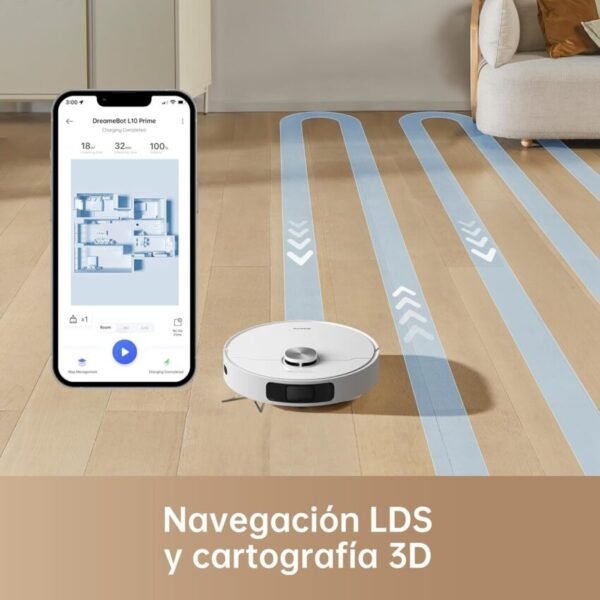 Dreame L10 Prime: Robot Aspirador Autolimpiante y Eficiente - Imagen 8