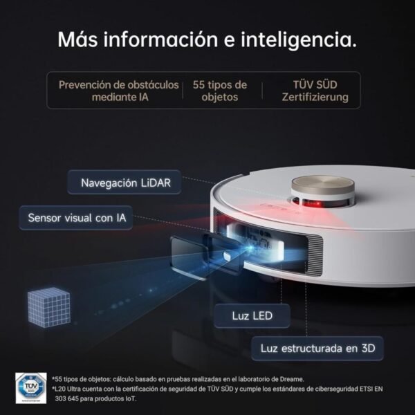 Dreame L20 Ultra: Fregasuelos Completo para Hogar Brillante - Imagen 8