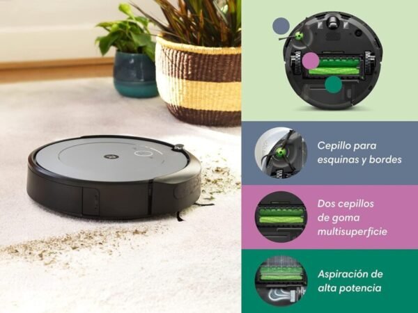 iRobot Roomba i1152: Potente aspiradora multisuperficie inteligente - Imagen 5