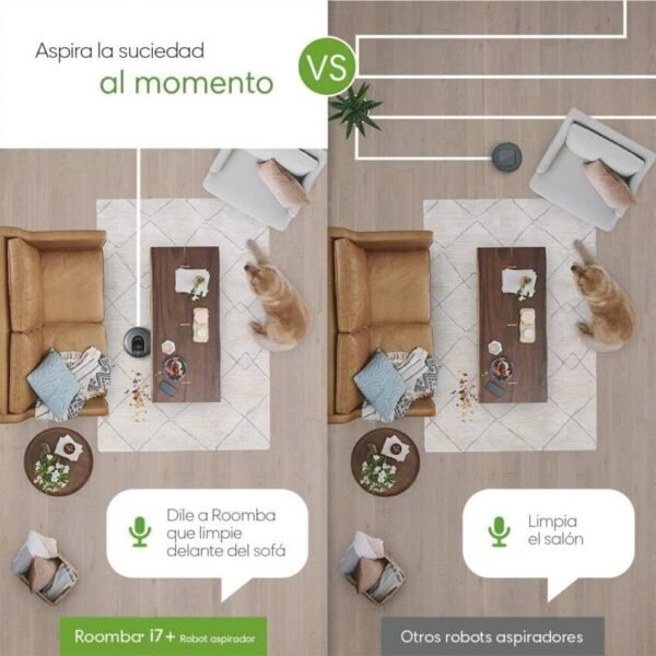 Robot aspirador Wi-Fi iRobot Roomba i7156: Limpieza Inteligente y Eficaz - Imagen 10