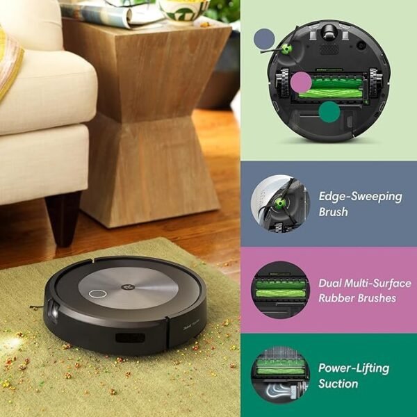 iRobot Roomba® j7: Conexión y Cepillos Multisuperficie Eficientes - Imagen 8