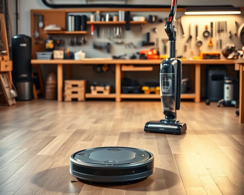 Comparativa funcionalidad robots y aspiradoras